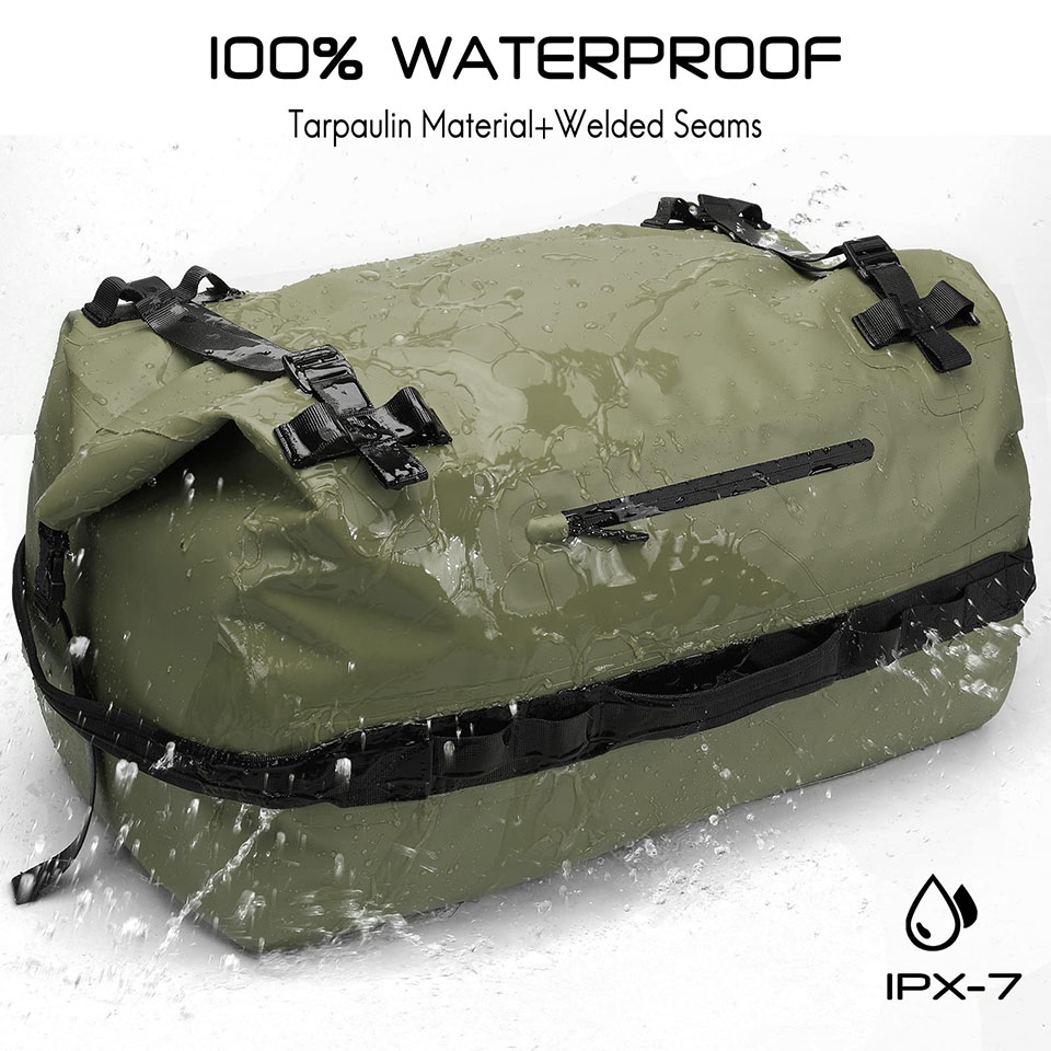 Newest Design: Waterproof Dry Duffel Backpack!